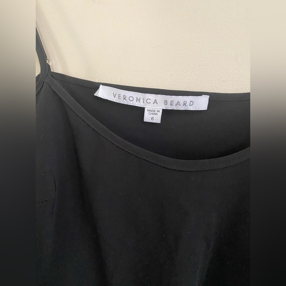 Veronica Beard Maxi Sheer Naomi Floral Silk Dress with Black Slip RARE - Picture 9 of 9